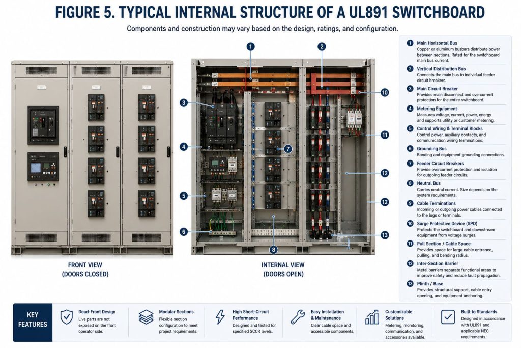 Ground Riser Switchboard UL891 Switchboards Explained | Selection Guide